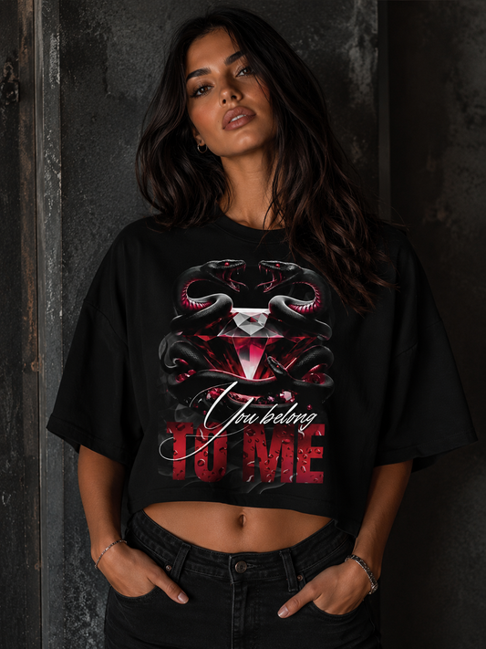 You belong to me Crop Top
