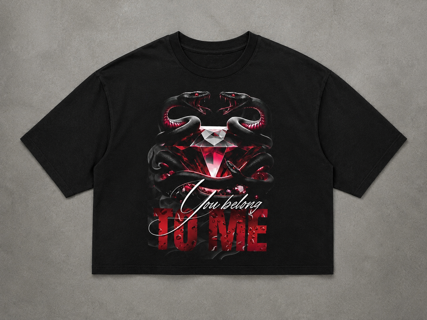 You belong to me Crop Top