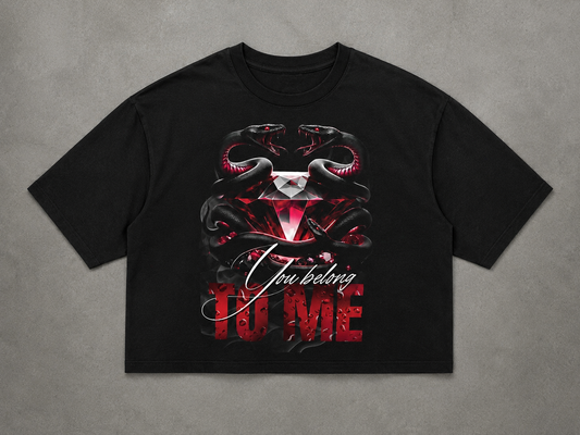 You belong to me Crop Top