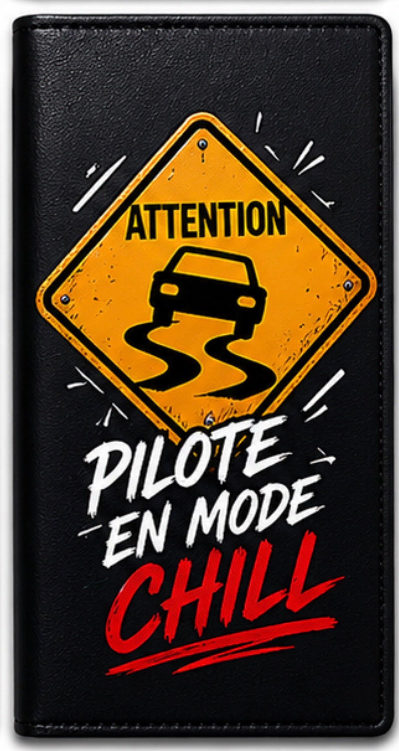 Protège Carte Grise - Pilote en mode chill