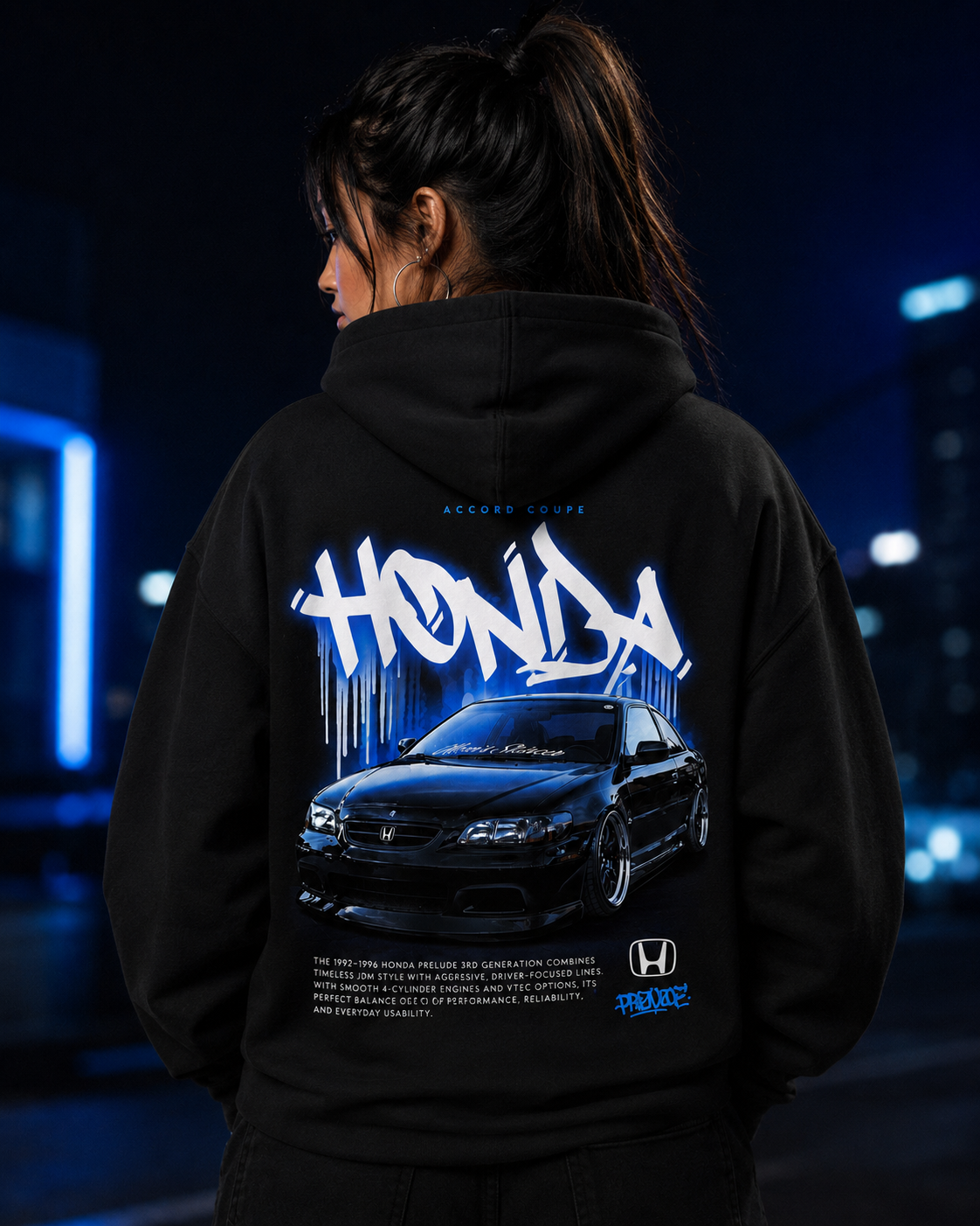 Honda Bleu Sweat