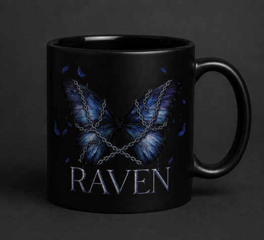 Raven mug