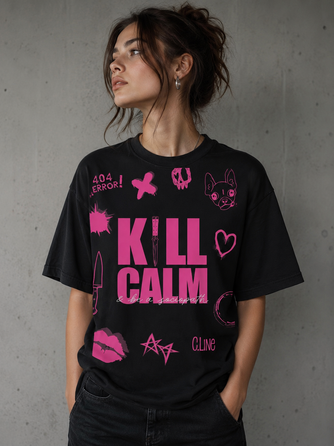 Kill Calm Tee shirt